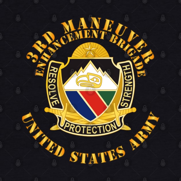 3rd Maneuver Enhancement Brigade - DUI - US Army by twix123844